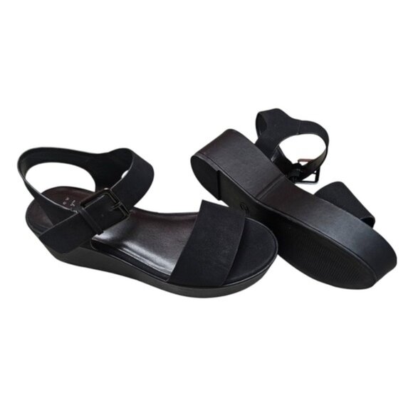 Wedge Sandal Double Strap Platform (Size 7) - Picture 3 of 5